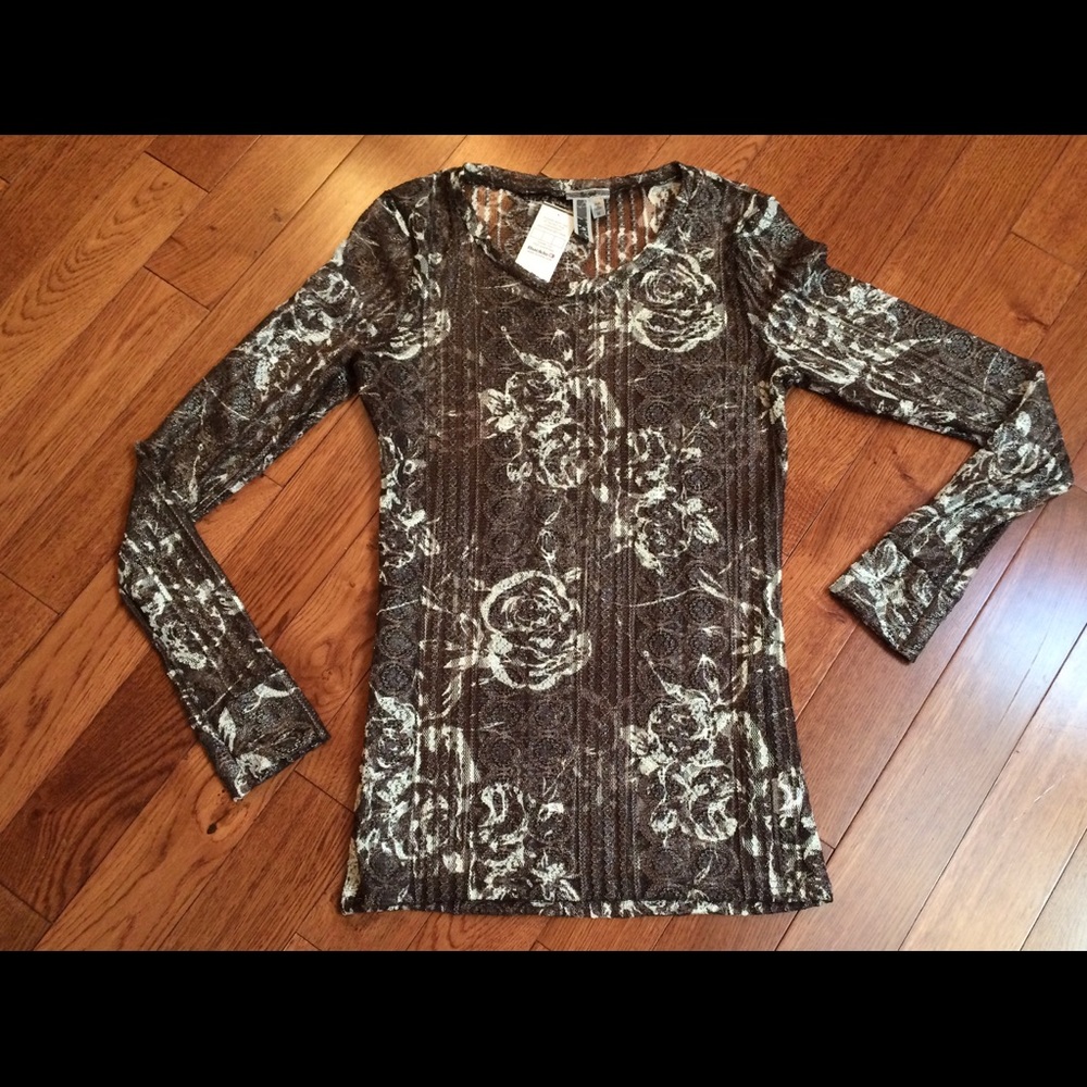 BKE Fitted Lace Top from Buckle